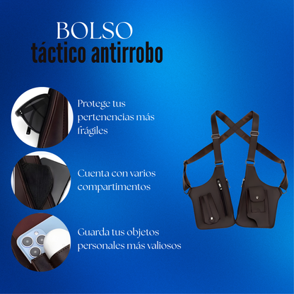 Bolso táctico antirrobo