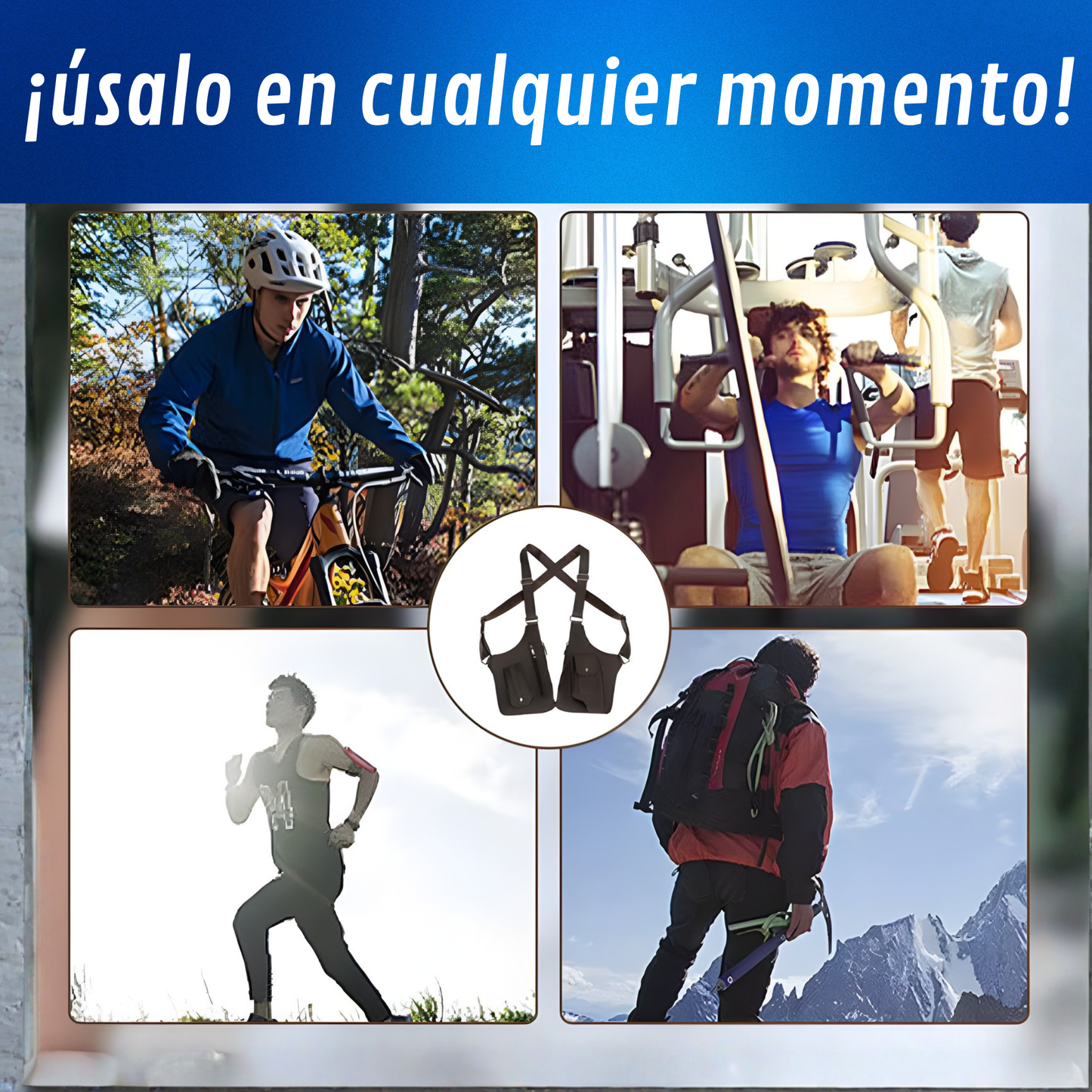 Bolso táctico antirrobo