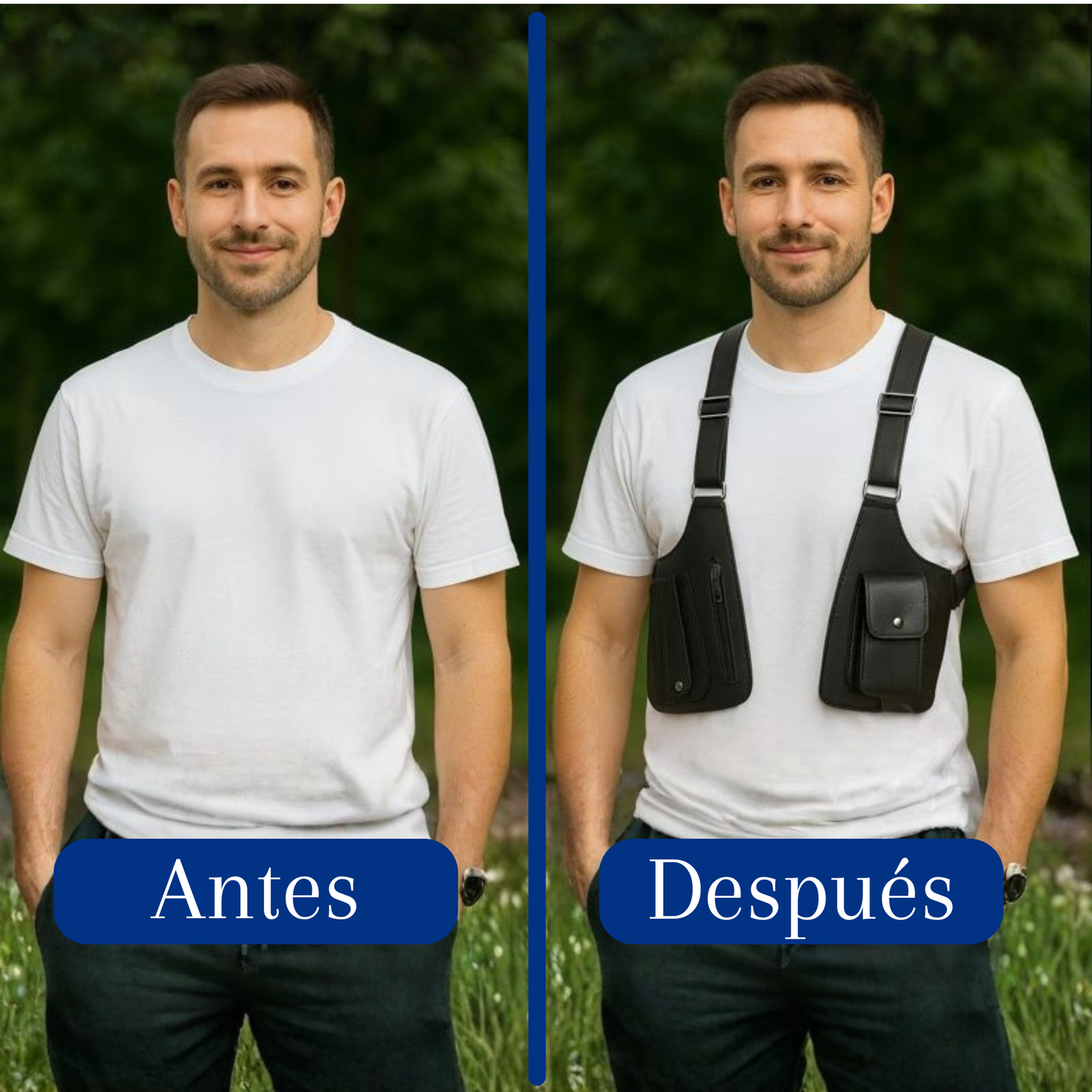 Bolso táctico antirrobo